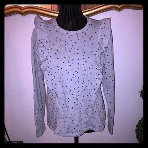 J. Crew Mercantile Ruffle Sweater